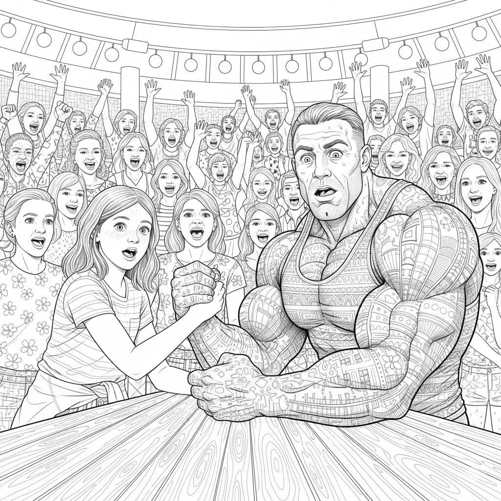 Generated coloring page